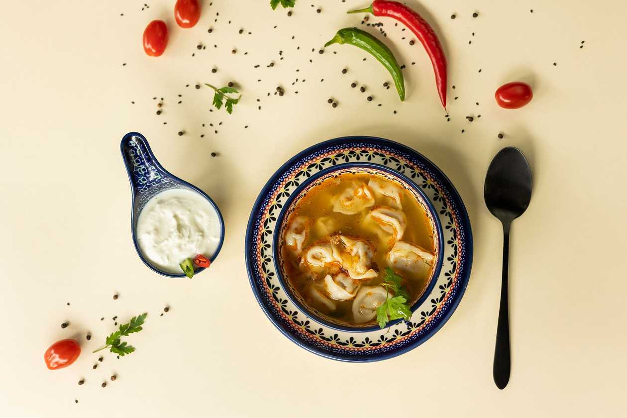 Chuchvara Soup