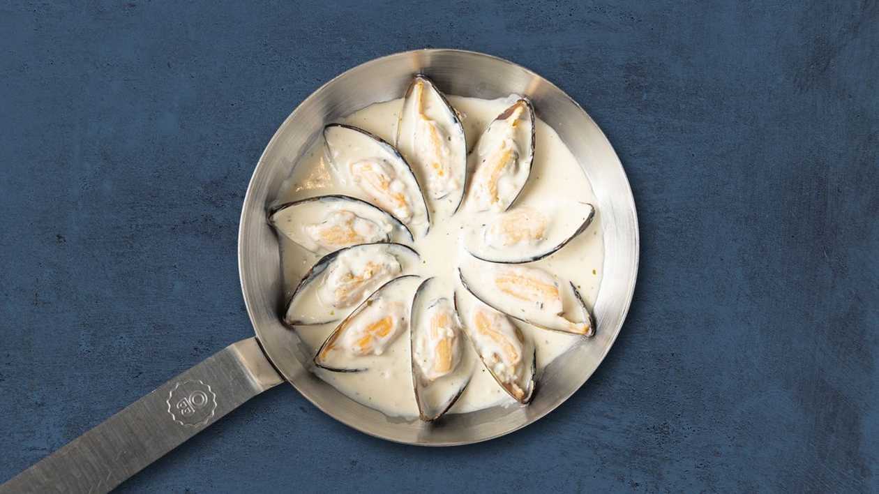 Mussels in Lemon & Garlic Sauce