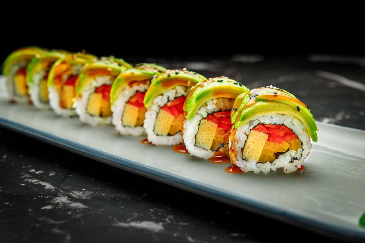 Avocado Vegetarian Maki