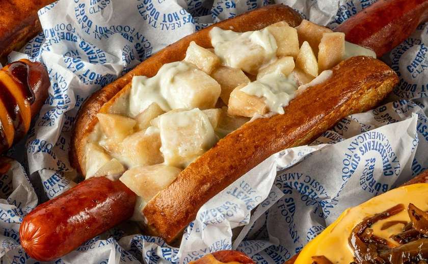 Хот-дог Blue cheese