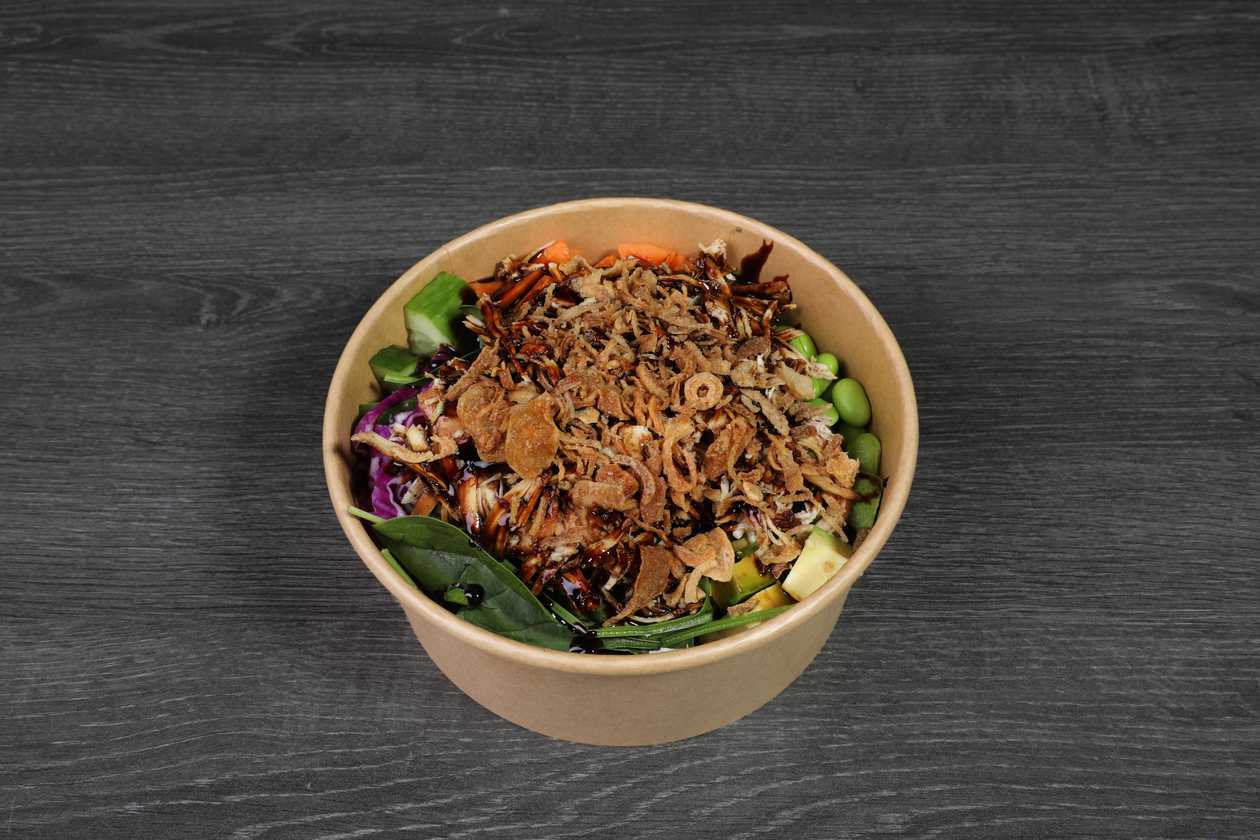 Chicken Teriyaki Poke Bowl