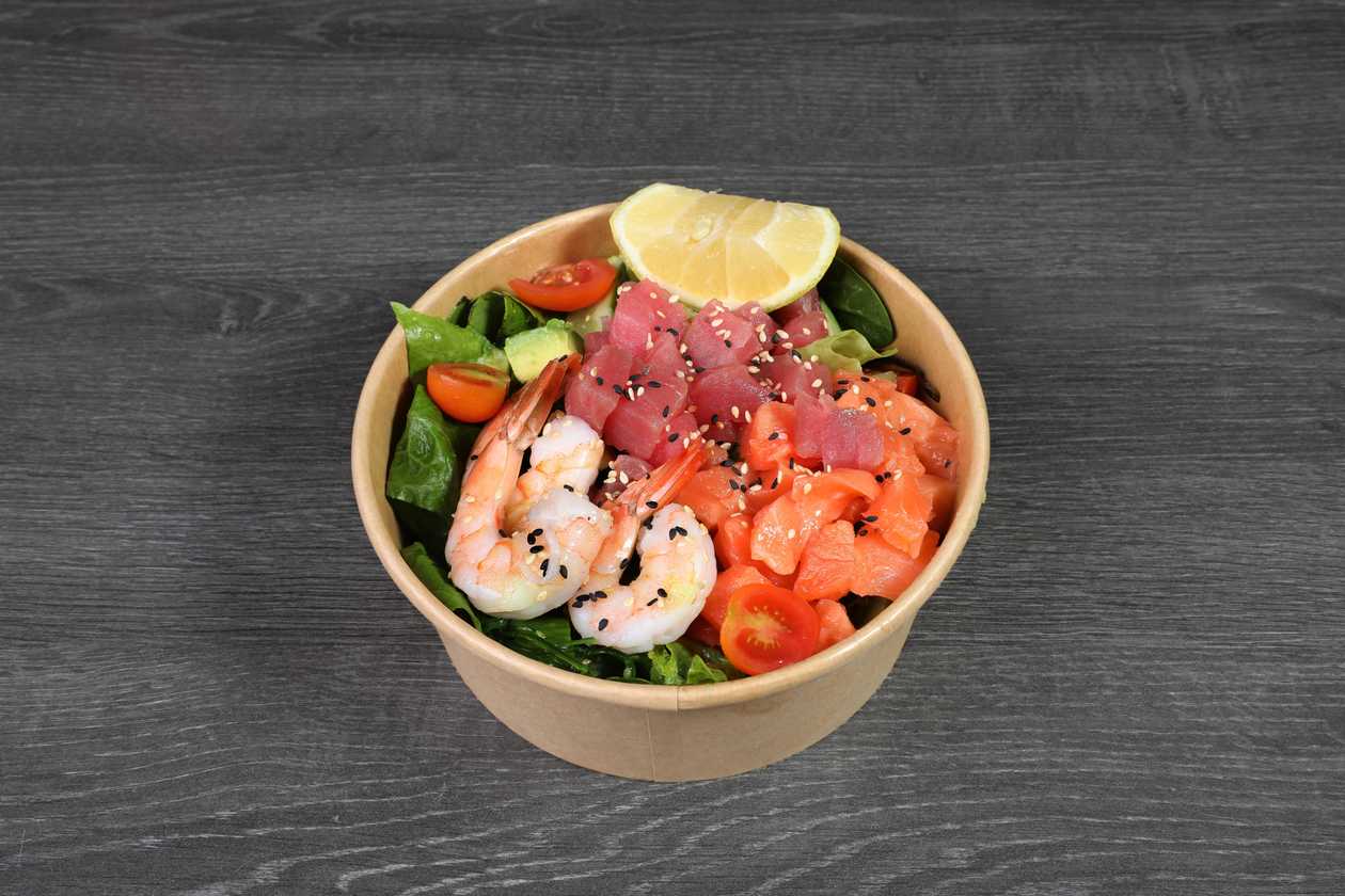Sashimi Salad