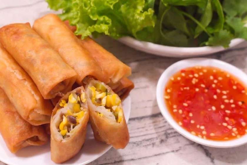 A017 Veggie spring rolls