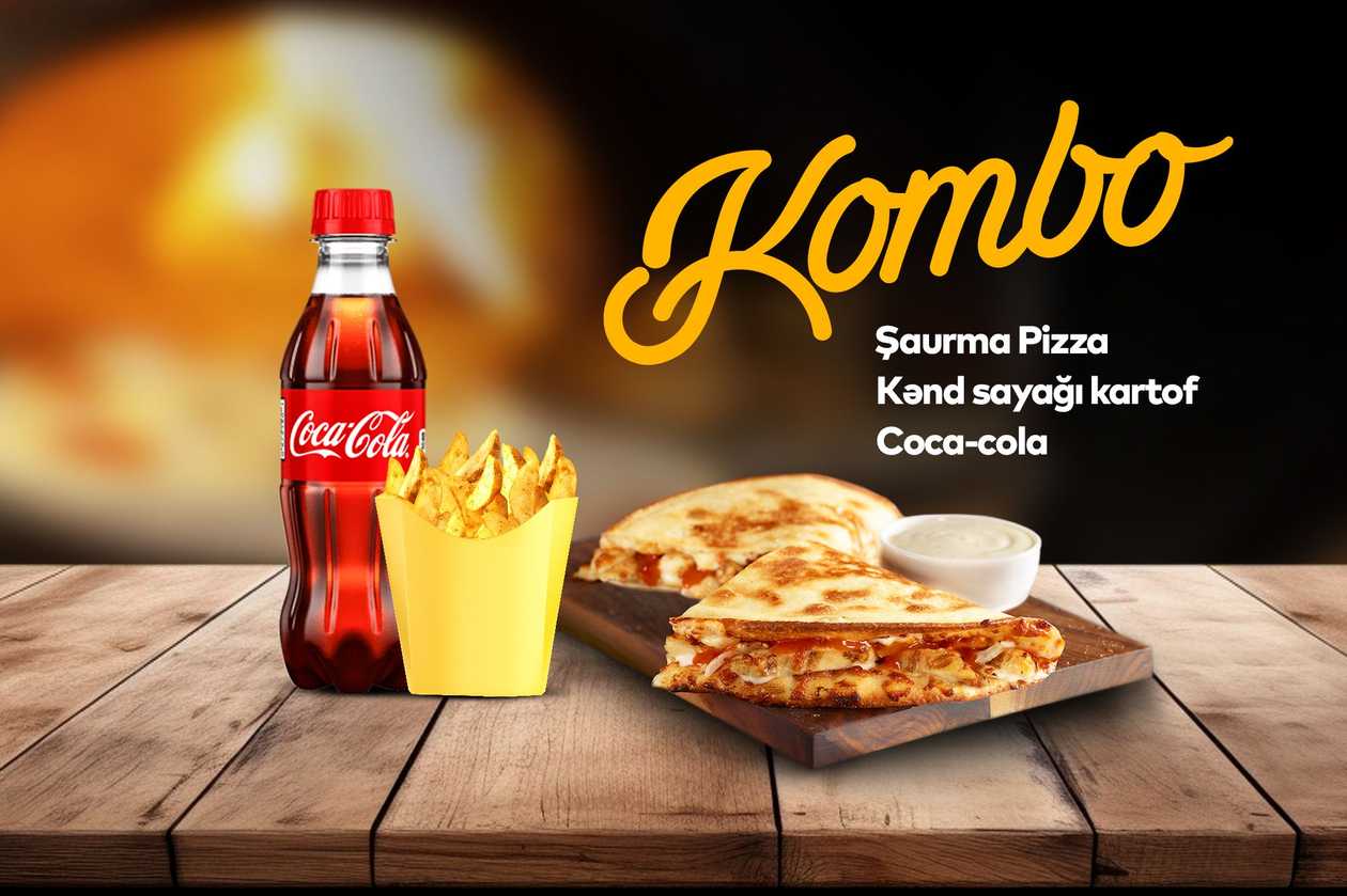 Şaurma Pizza Menu