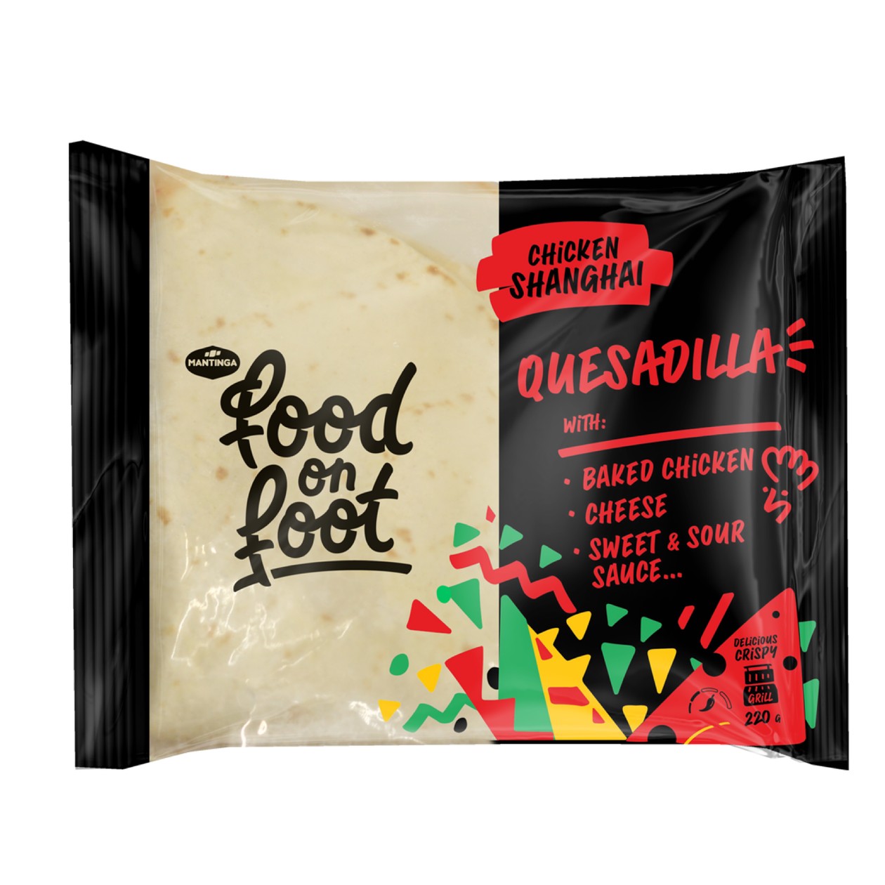Mantinga, quesadilla "Shangai", 220g (expires soon)