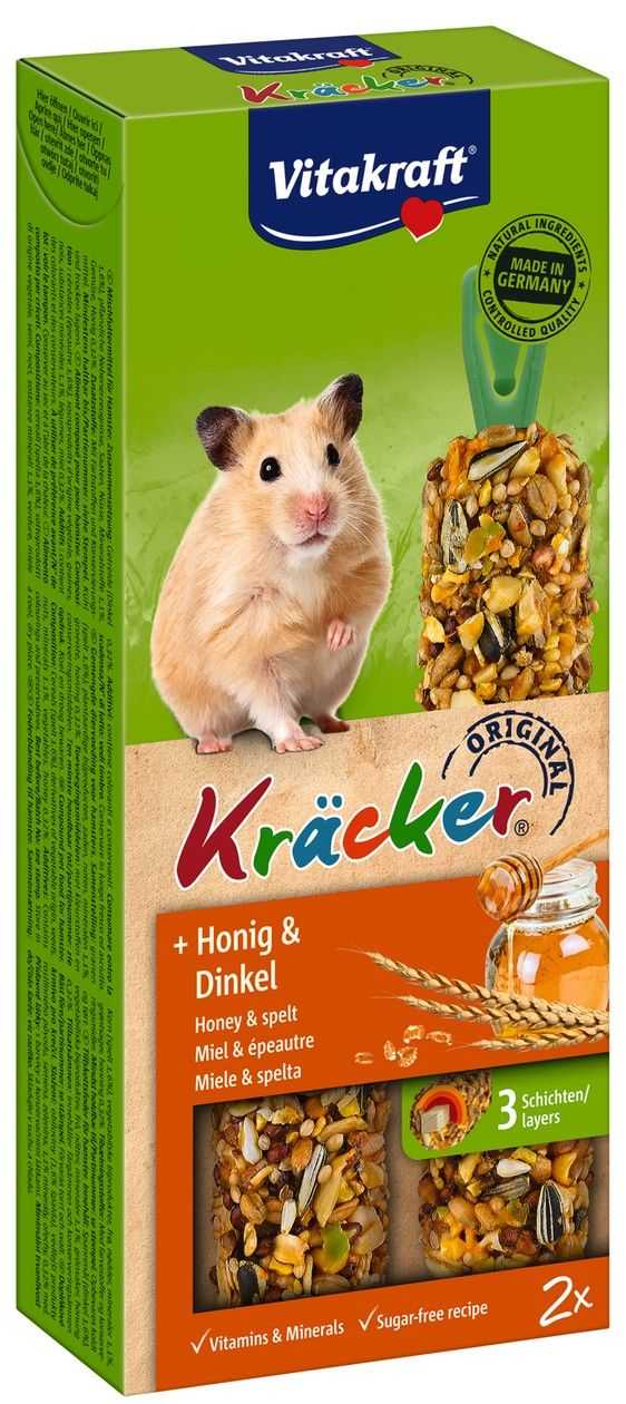 Vitakraft Hamster Sweet with Kräcker Honey and Spelled, (2 pcs.)
