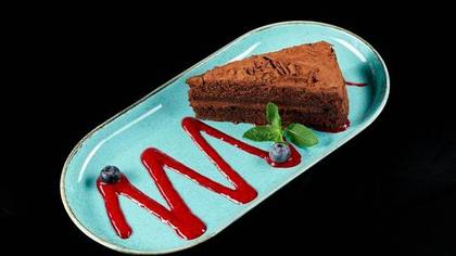 Double-chocolate cake