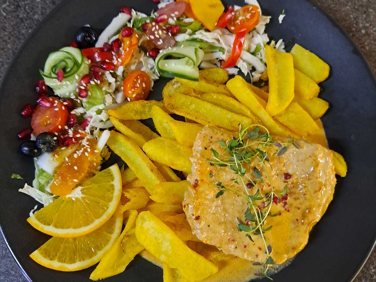 Pork Chop in Brandy Sauce