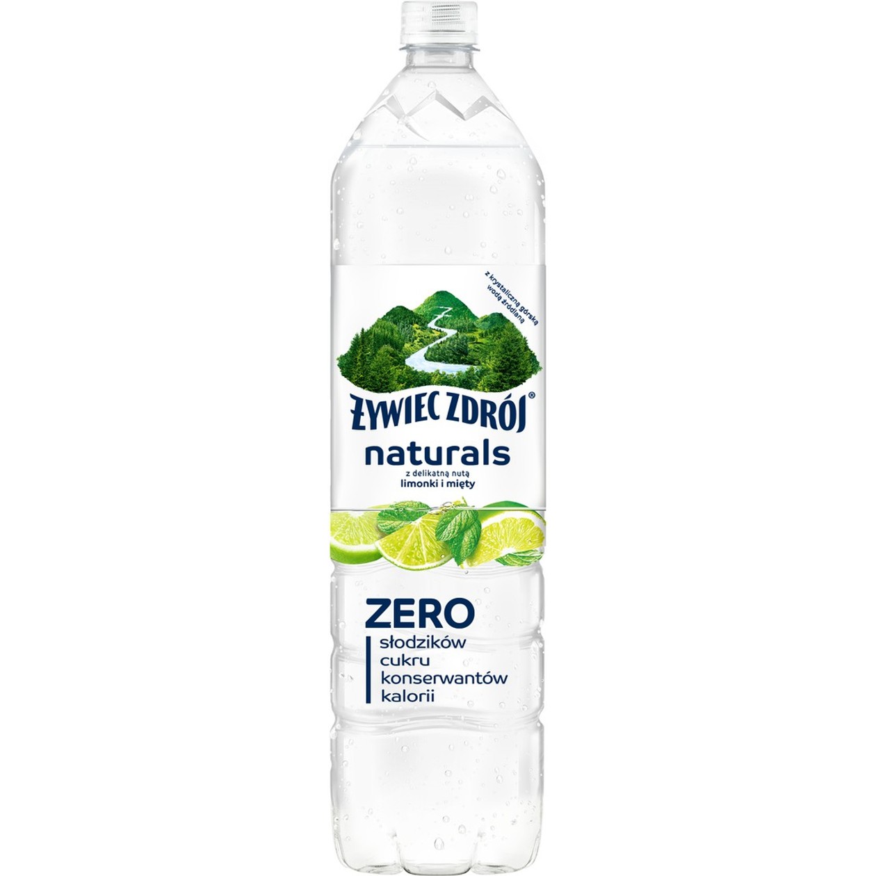 Woda Naturals Limonka i Mięta Żywiec Zdrój 1.2l