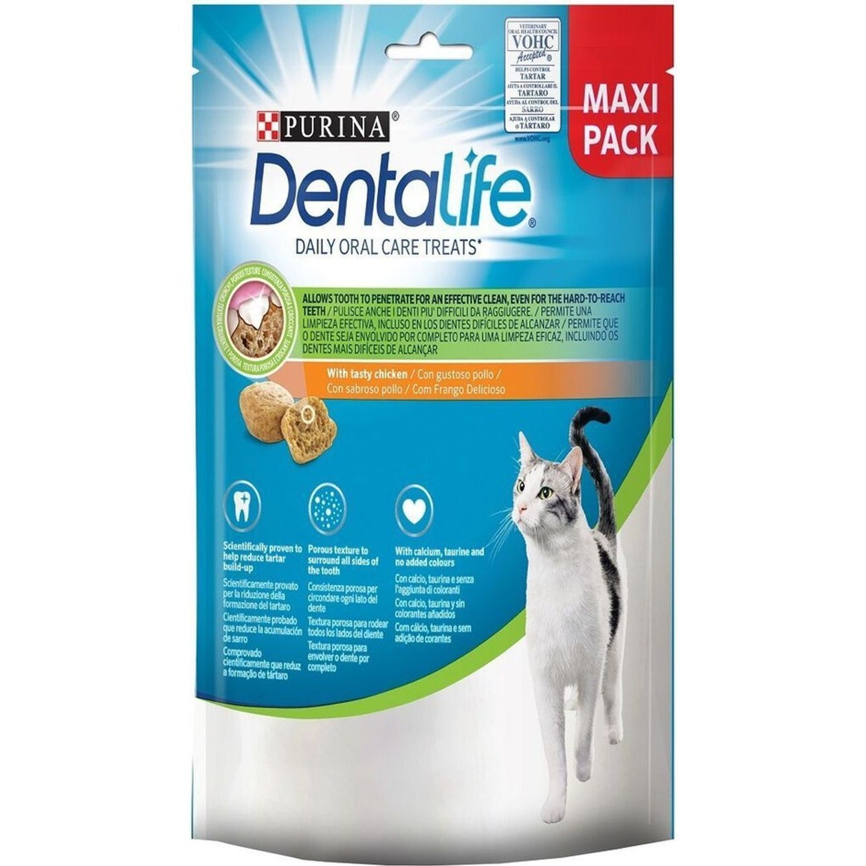 Snack Para Gato Frango Dentalife 140 gr