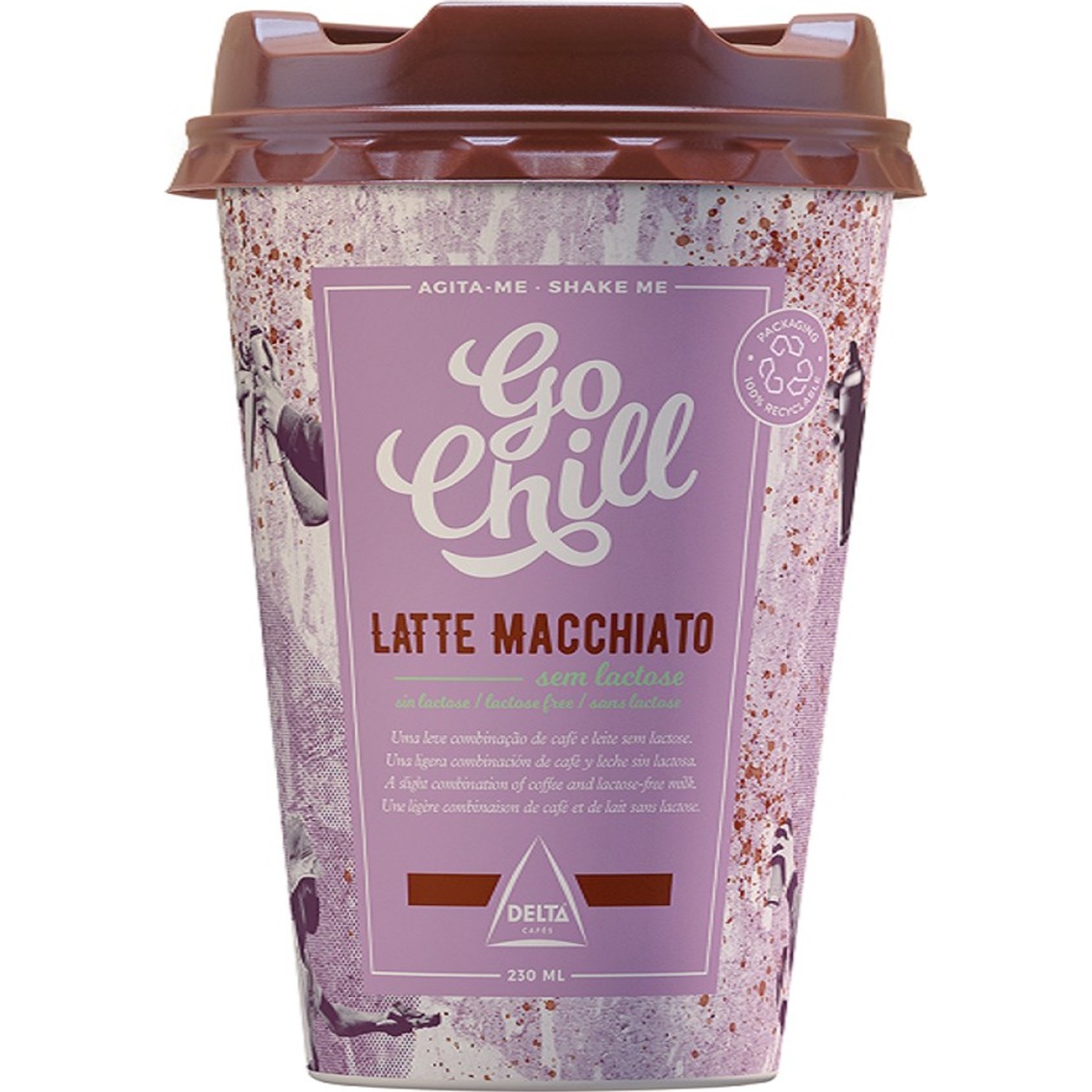 ❄️ Latte Macchiato Sem Lactose Go Chill 230 ml