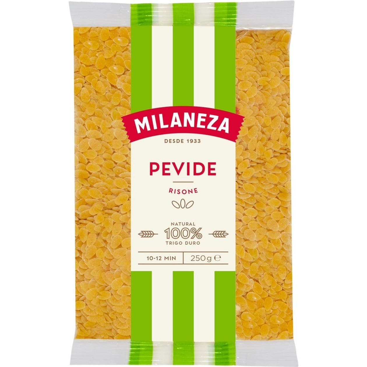 Massinha Pevide Milaneza 250 gr