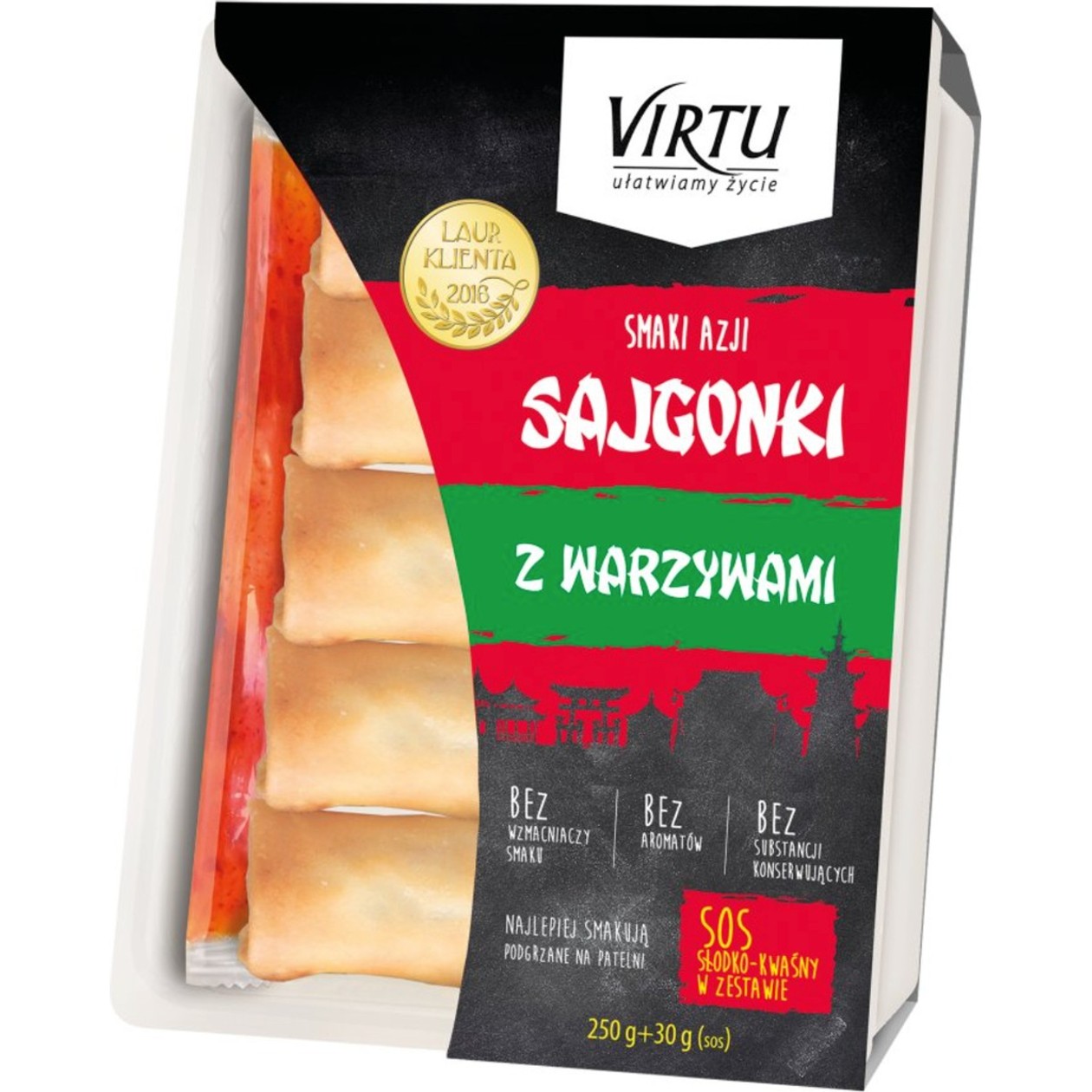 Sajgonki z Warzywami Virtu 230g (expires soon)