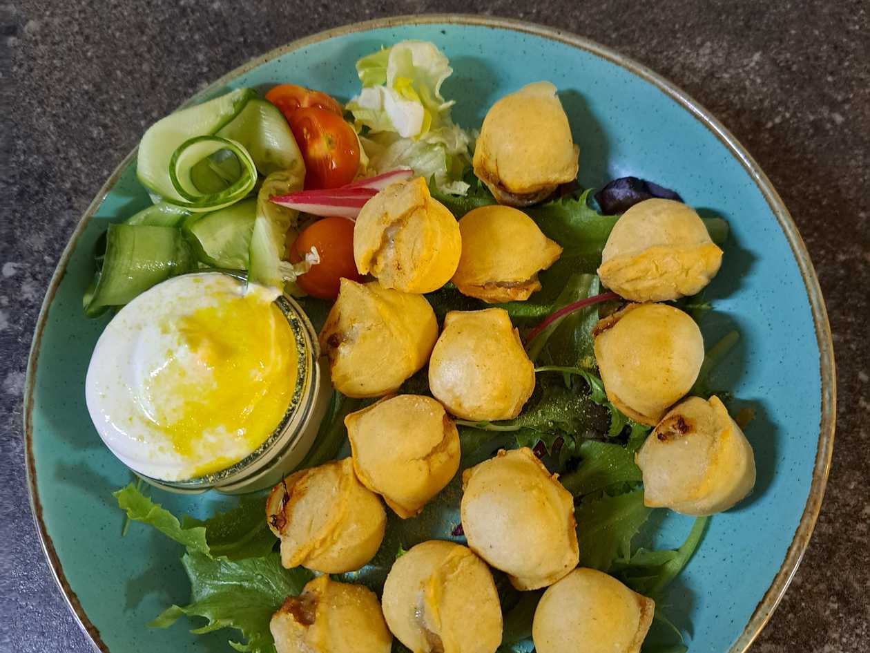 Dumplings with Sour Cream