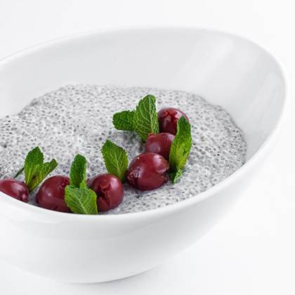 Budinca chia cu visine