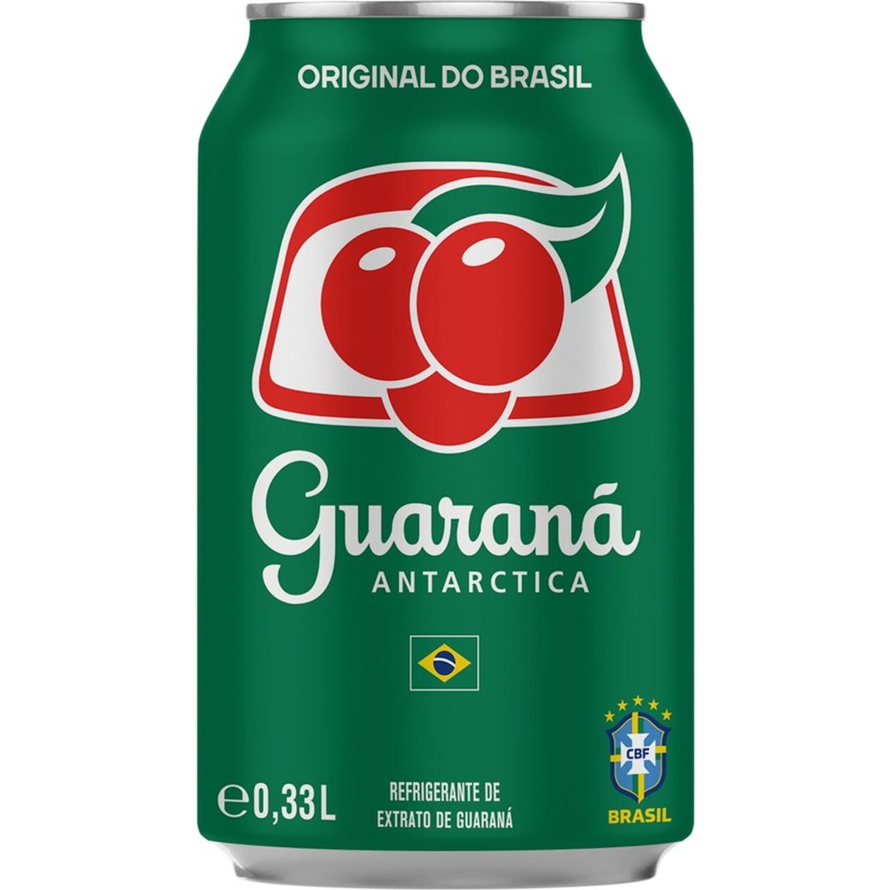 ❄️ Refrigerante Com Gás Guaraná Antártica 33 cl