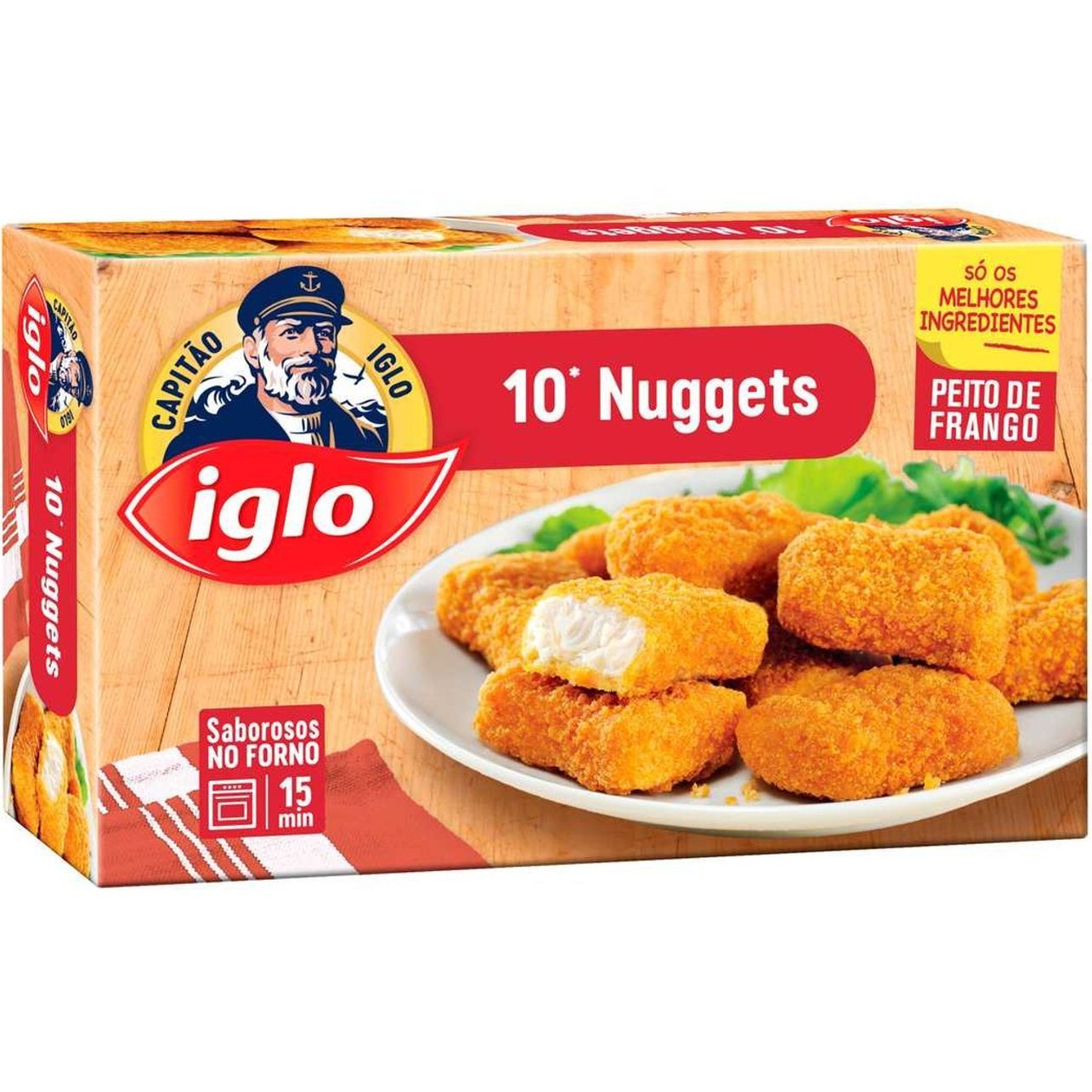 Nuggets Frango Capitão Iglo 10 un