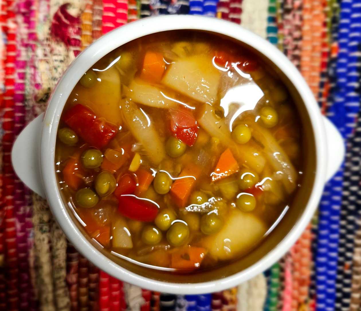 Ciorba de legume din gradina