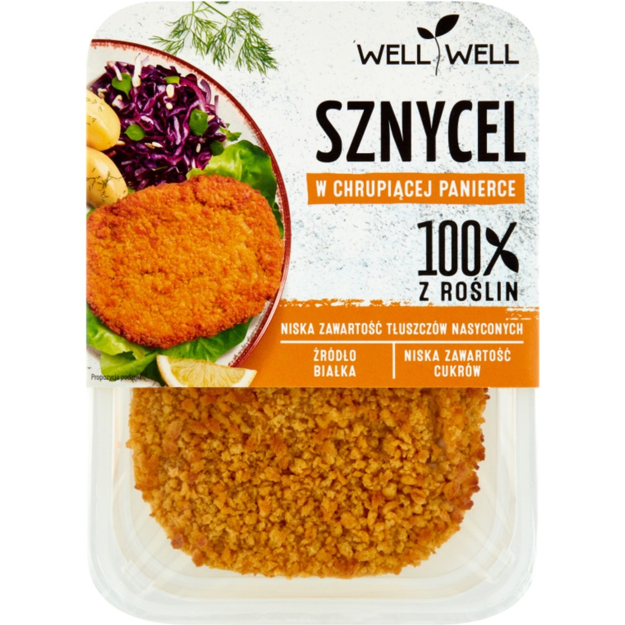 Vege Schnitzel in Crispy Coating Well Well 200g