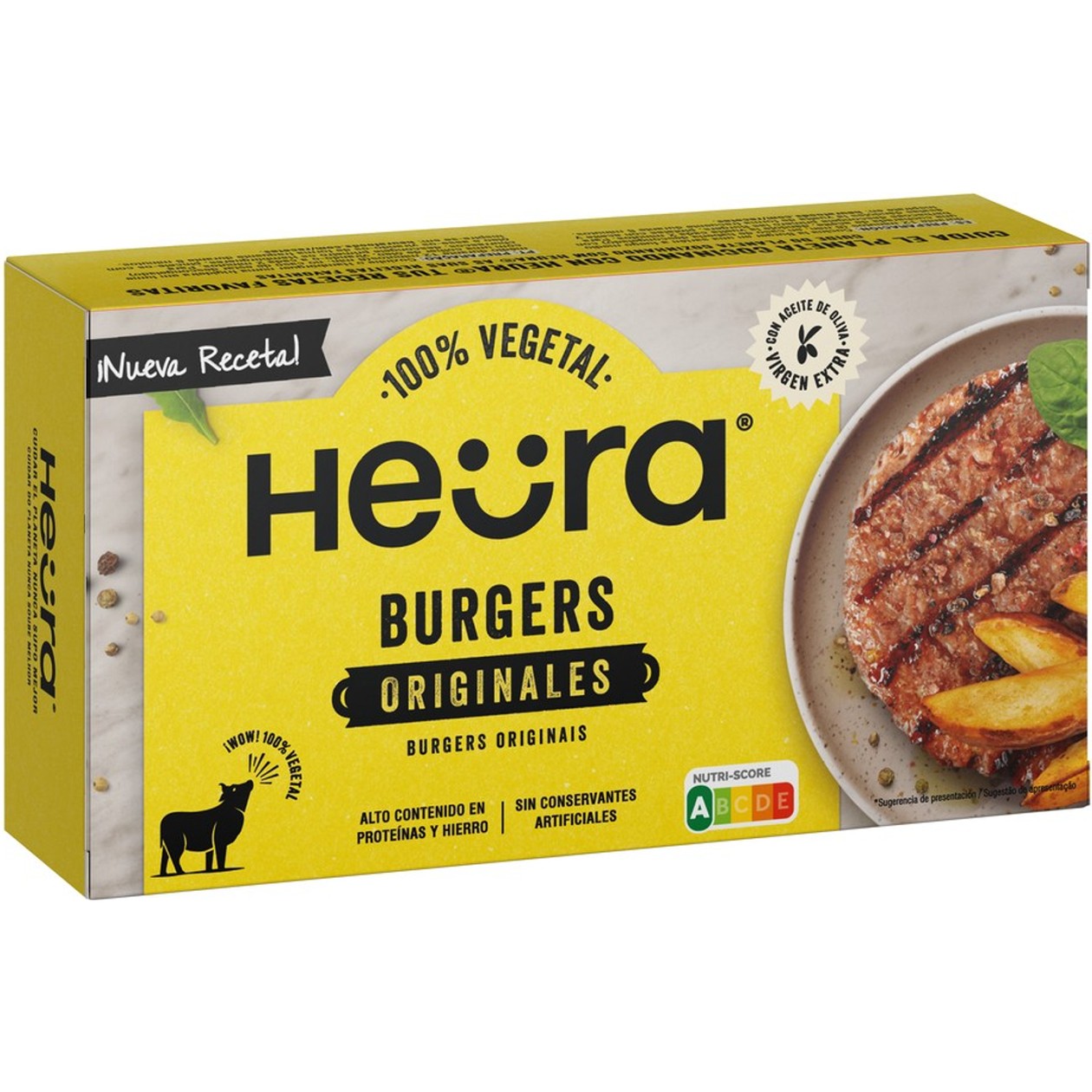 Hamburguer de Proteína Vegetal Heura 220 gr