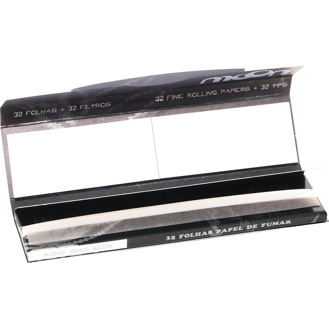 Mortalhas Moon Black King Size 32 mortalhas + 32 Filtros