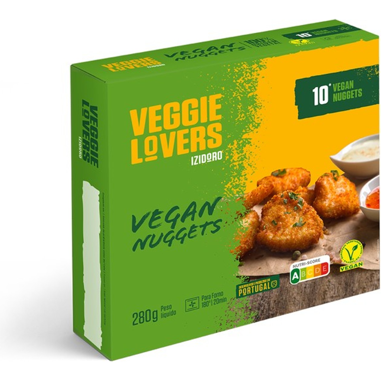Vegan Nuggets Veggie Lovers Izidoro 10 x 28 gr