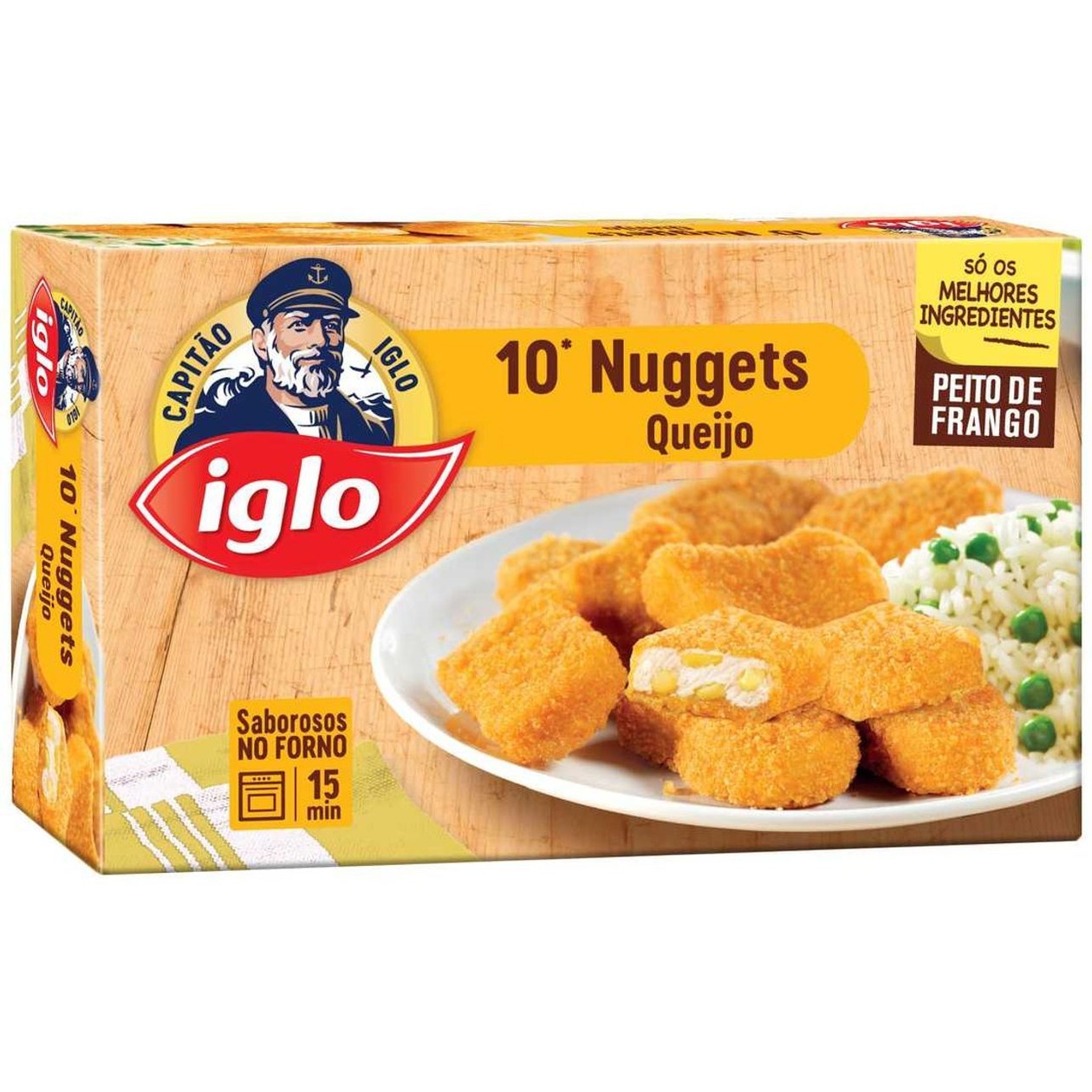 Nuggets De Frango Queijo Iglo 10 un