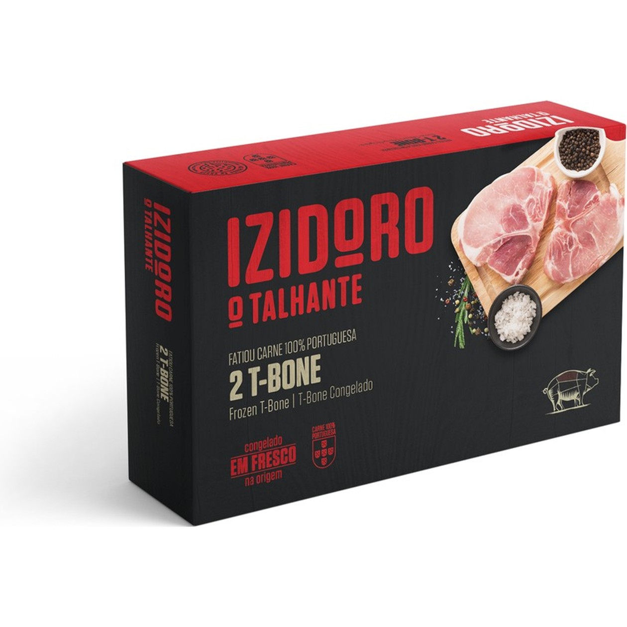 T-Bones Suíno Izidoro 2 un