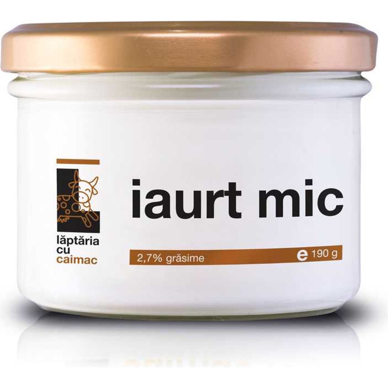 Laptaria cu Caimac, Iaurt Mic, 2.7% Grasime, 190 g (expiră în curând)