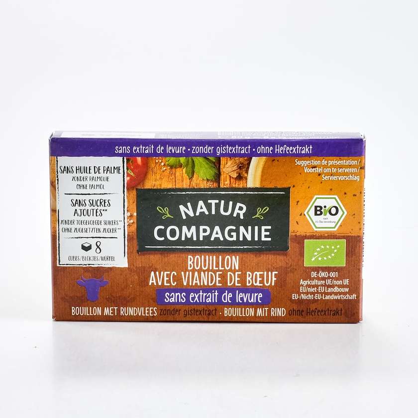 Beef Broth Without Yeast 66 g, Eco