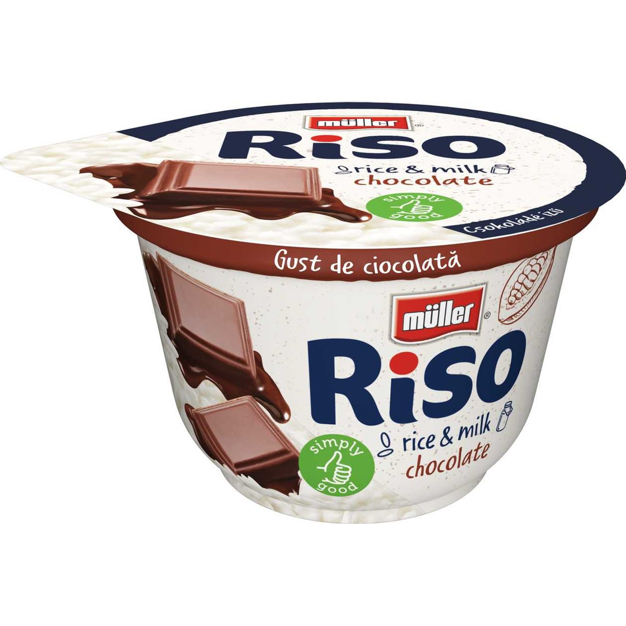 Muller, Riso, Chocolate Rice Dessert, 200 g (expires soon)