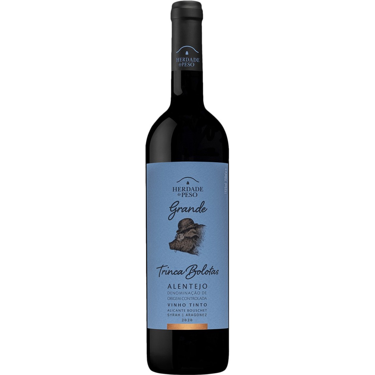Vinho Alentejo Grande Trinca Bolotas Tinto 75 cl