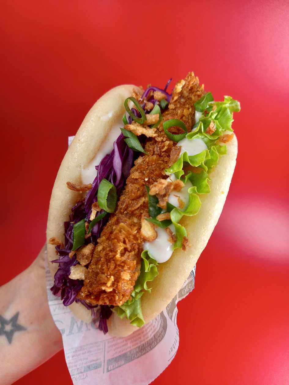 Crispy Tofu Bao