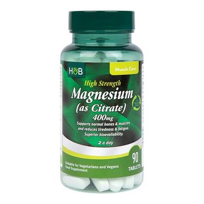 9527 Holland & Barrett Magnesium Citrate 600mg 90 Tablets