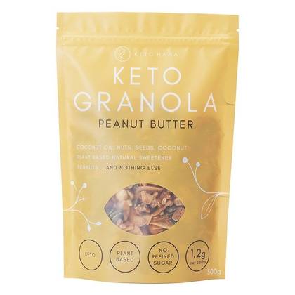 0232 Keto Hana Peanut Butter Granola 300g