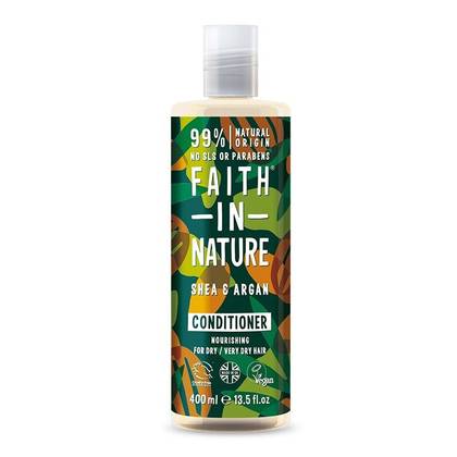 7628 Faith in Nature Shea & Argan Conditioner 400ml
