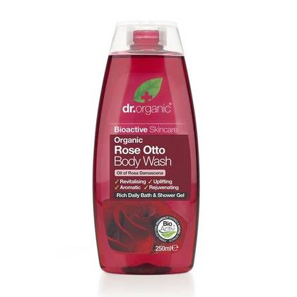 3014 Dr Organic Rose Otto Body Wash 250ml