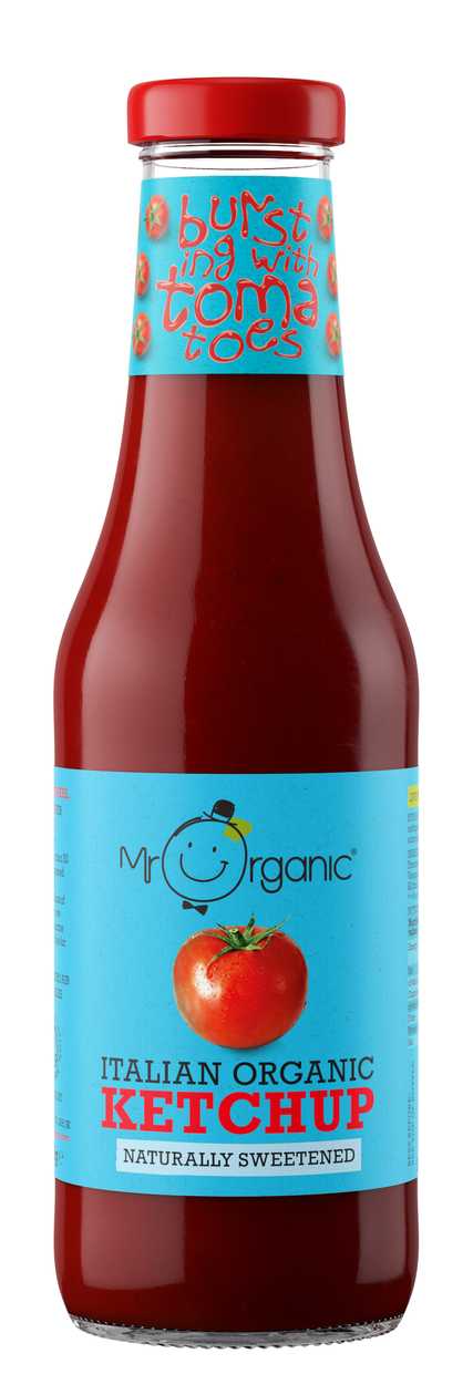 2723 Mr  Organic No added Sugar Ketchup (6 X 480g)