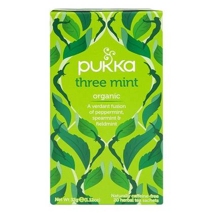 3138 Pukka Three Mint 20 Tea Bags