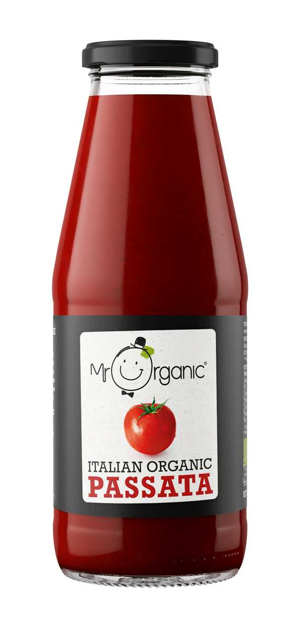 0378 Mr  Organic Passata (6 x 400g glass jar)