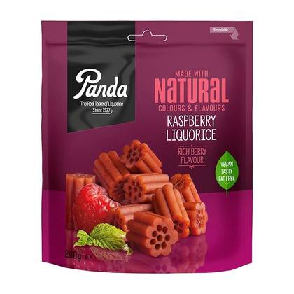 1905 Panda Raspberry Liquorice 200g