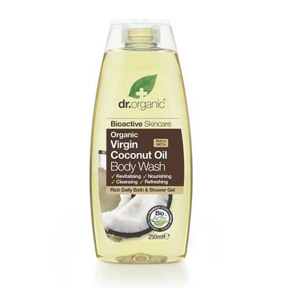 4967 Dr Organic Organic Virgin Coconut Oil Body Wash 250ml