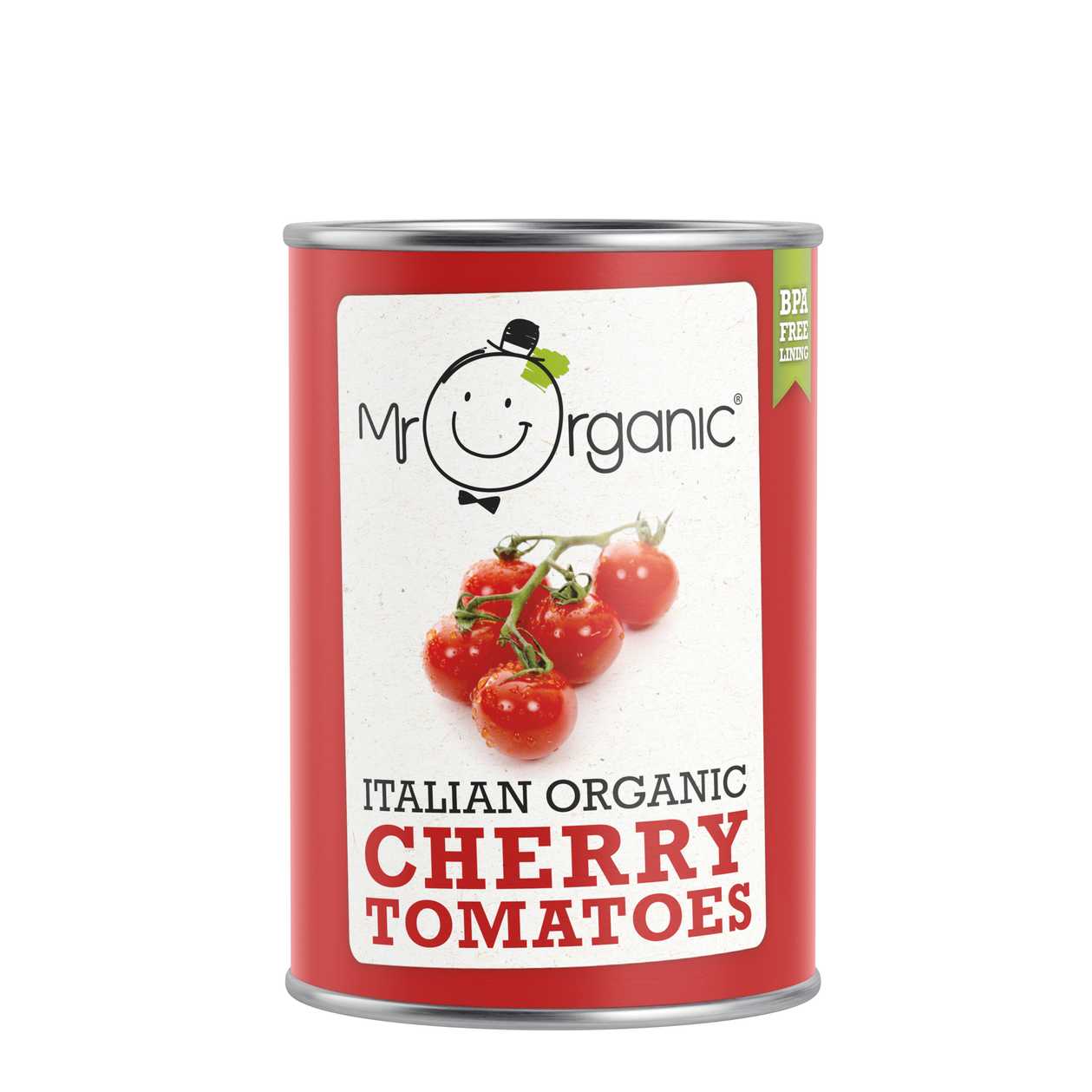 0156 Mr  Organic Cherry Tomatoes (12 x 400g tins)