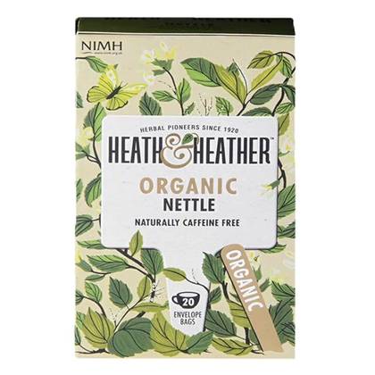 9516 Heath & Heather Organic Nettle 20 Tea Bags