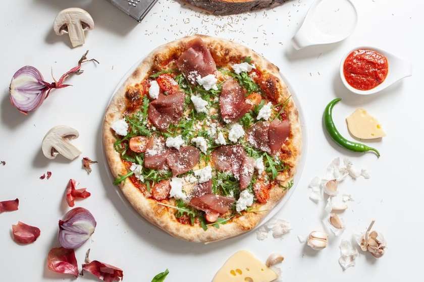 Pizza bresaola