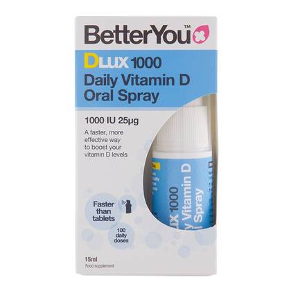 0000 BetterYou D1000 Vitamin D Daily Oral Spray 15ml