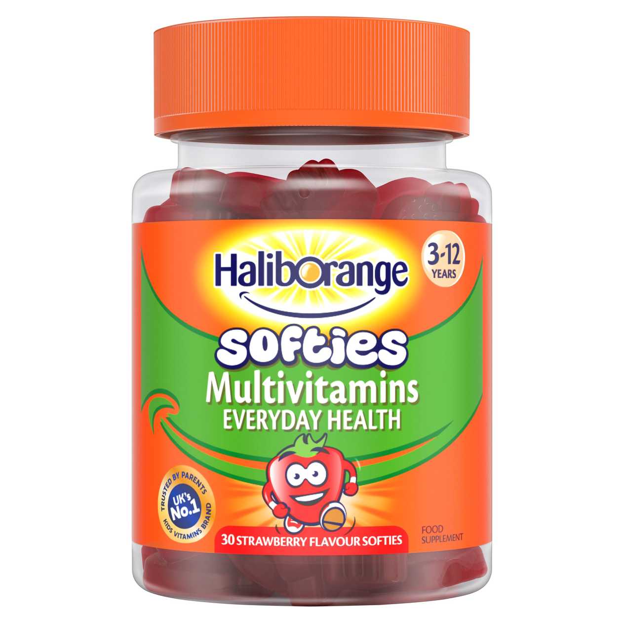 4807 Haliborange Kids Multivitamin Strawberry Softies - 30 Gummies