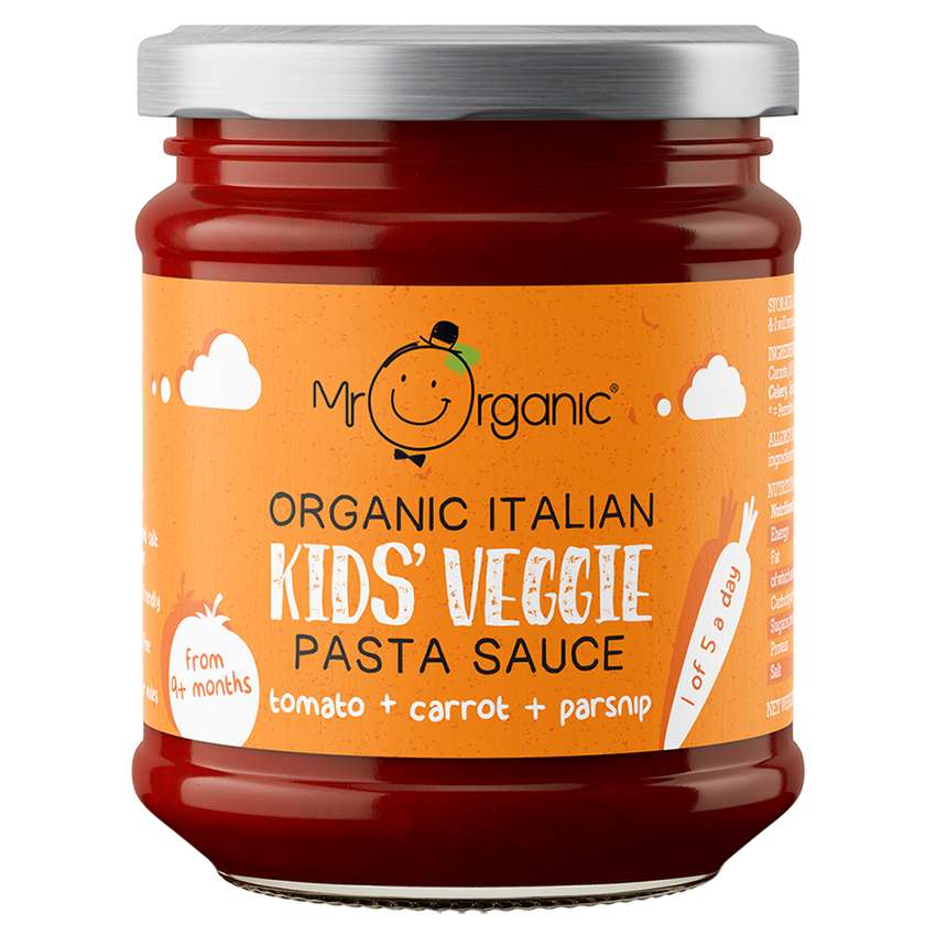 3034 Mr  Organic Kids Veggie Sauce - Tom, Carrot, Parsnip (6x200g)
