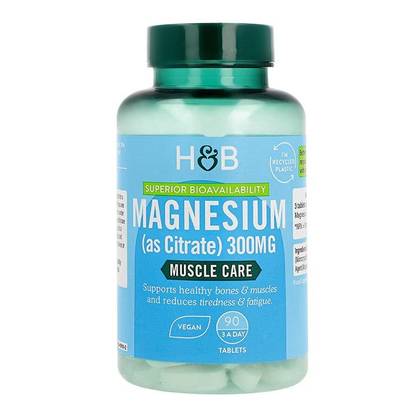 9510 Holland & Barrett Magnesium Citrate 300mg 90 Tablets
