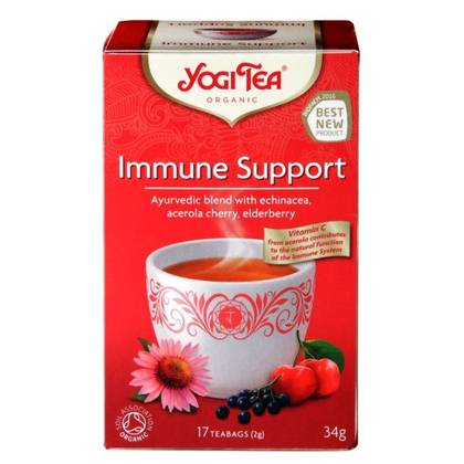 3222 Yogi Tea Immune Support Organic 17 Tea Bags